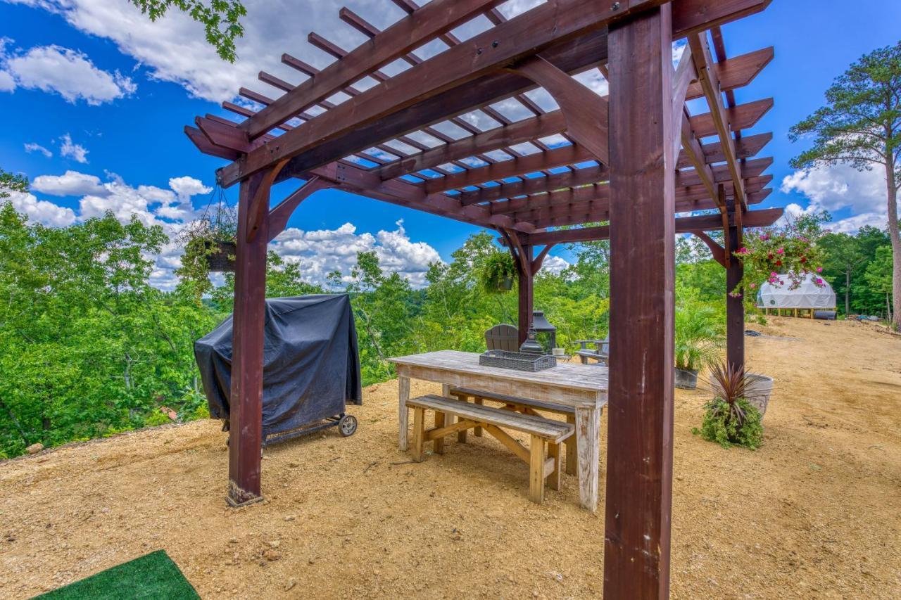 The Gemini-A Dreamy, Waterfront Tiny Cabin Rogersville Bagian luar foto